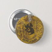 Badge Rond 5 Cm Harry Potter | Blason de Poufsouffle bombe de pein (Devant & derrière)