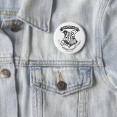 Badge Rond 5 Cm Harry Potter | Blason Rétro de Poudlard (En situation)