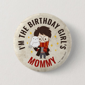 Badge Rond 5 Cm HARRY POTTER™ Caractère Arc magique Anniversaire
