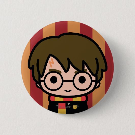 Badge Rond 5 Cm Harry Potter Cartoon Caractère Art (Devant)