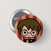 Badge Rond 5 Cm Harry Potter Cartoon Caractère Art (Devant & derrière)