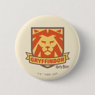 Badge Rond 5 Cm HARRY POTTER™   Cimetière Magique d'été GRYFFINDOR