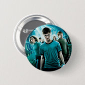 Badge Rond 5 Cm HARRY POTTER ET L'ORDRE DU PHOENIX™ Blue (Devant & derrière)