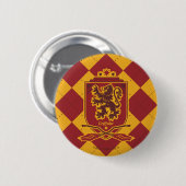 Badge Rond 5 Cm Harry Potter | Gryffindor QUIDDITCH™ Crest (Devant & derrière)