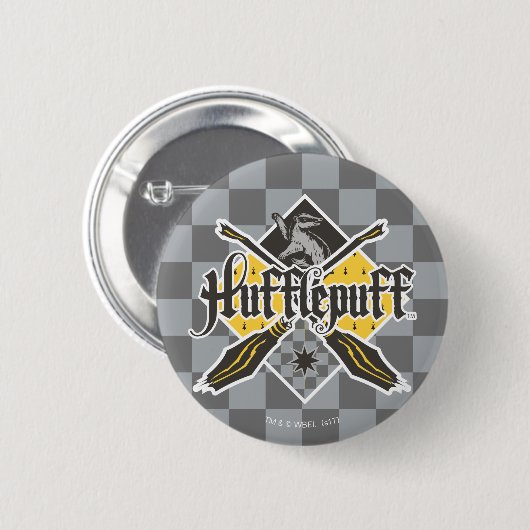 Badge Rond 5 Cm Harry Potter | Gryffindor QUIDDITCH™ Crest (Devant & derrière)