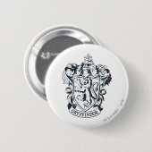 Badge Rond 5 Cm Harry Potter | Gryffindor Stencil Esquisse (Devant & derrière)