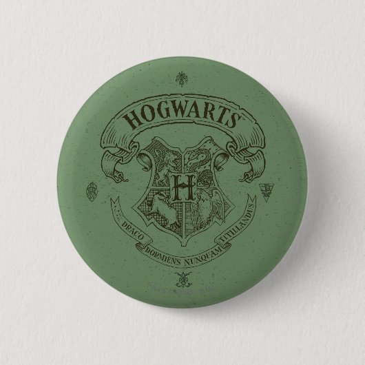 Badge Rond 5 Cm Harry Potter | Hogwarts Banner Crest (Devant)