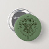 Badge Rond 5 Cm Harry Potter | Hogwarts Banner Crest (Devant & derrière)