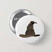 Badge Rond 5 Cm Harry Potter Sortilège | Chapeau magique (Devant & derrière)