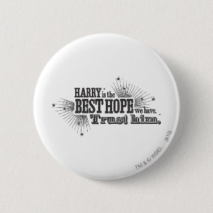 Badge Rond 5 Cm Harry Potter Spell   Notre meilleur espoir