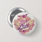 Badge Rond 5 Cm Harry Potter | Vous êtes si aimés (Devant & derrière)