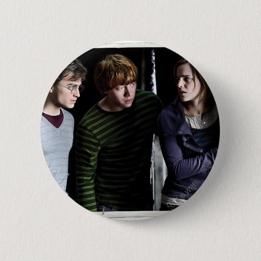 Badge Rond 5 Cm Harry, Ron et Hermione 4 (Devant)