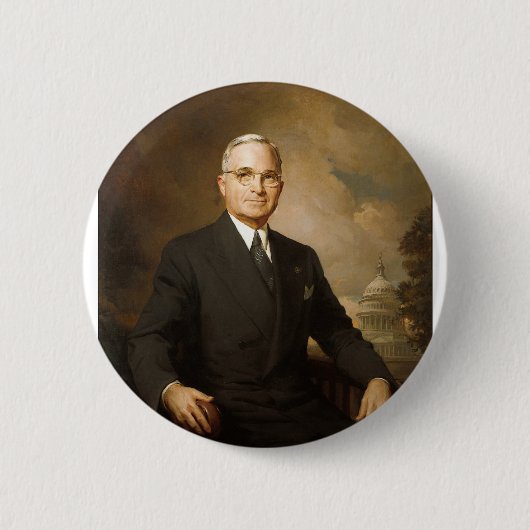 Badge Rond 5 Cm Harry Truman (Devant)