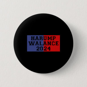 Badge Rond 5 Cm Harump Walance 2024 Shirt Harris Trump Wheimer Van