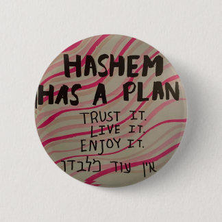 Badge Rond 5 Cm Hashem a un plan