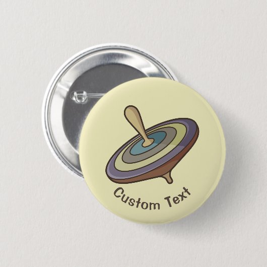 Badge Rond 5 Cm Haut de rotation (Devant & derrière)