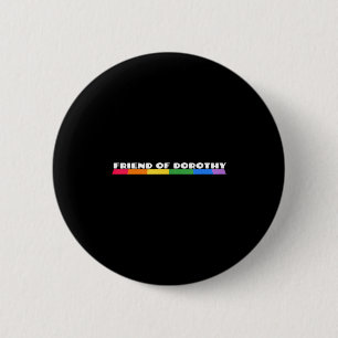 Badge Rond 5 Cm Haut de tank citation de fierté arc-en-ciel ami de