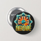 BADGE ROND 5 CM HAUTE ROUTE (Devant & derrière)