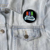 Badge Rond 5 Cm Haute sur le fructose (En situation)