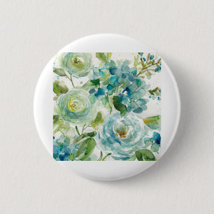 Badge Rond 5 Cm HAZ06 aquarelle fraîche Floral.tif