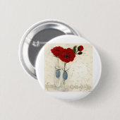 Badge Rond 5 Cm HAZ37 a inspiré Red.tif (Devant & derrière)