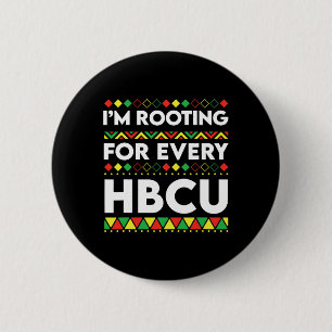Badge Rond 5 Cm Hbcu Black History Mois Je soutiens pour chaque Hb