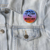 Badge Rond 5 Cm healthcarebutton (En situation)