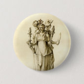Badge Rond 5 Cm Hecate Triple-Bodied (Devant)