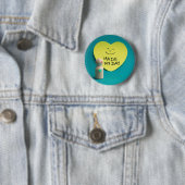 Badge Rond 5 Cm Hecho el día (En situation)