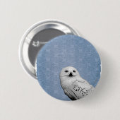 Badge Rond 5 Cm Hedwig 2 (Devant & derrière)