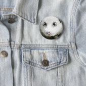 Badge Rond 5 Cm Heidi L'Opossum Osé À Croix (En situation)