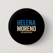 Badge Rond 5 Cm Helena Moreno New Orleans Mayor (Devant)