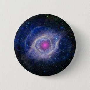 Badge Rond 5 Cm Helix Nebula