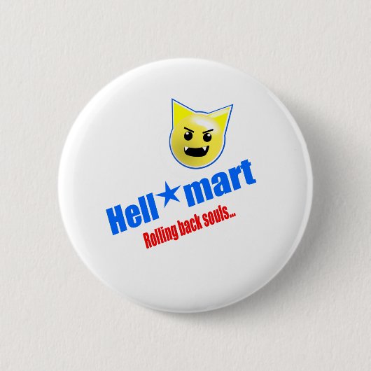 Badge Rond 5 Cm Hellmart (Devant)