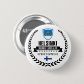 Badge Rond 5 Cm Helsinki (Devant & derrière)