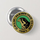 Badge Rond 5 Cm Hemet 1981 (Devant & derrière)