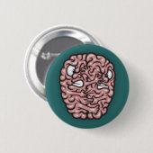 Badge Rond 5 Cm Hémisphères (Devant & derrière)