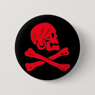 Badge Rond 5 Cm Henry Chaque-Rouge