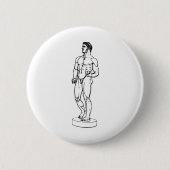 Badge Rond 5 Cm heracles, hercules, mythologie, grec, atalanta, fa (Devant)