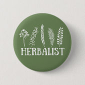 Badge Rond 5 Cm herboriste (Devant)