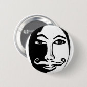 Badge Rond 5 Cm Hercule Poirot (Devant & derrière)