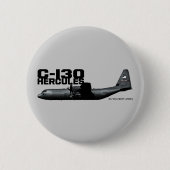 Badge Rond 5 Cm Hercules C-130 (Devant)