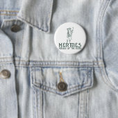 Badge Rond 5 Cm Hermes (En situation)