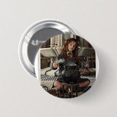 Badge Rond 5 Cm Hermione 20 (Devant & derrière)