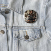 Badge Rond 5 Cm Hermione 20 (En situation)