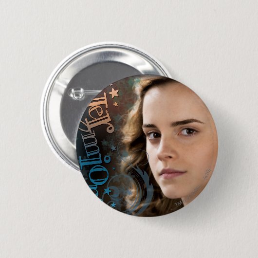 Badge Rond 5 Cm Hermione Granger (Devant & derrière)