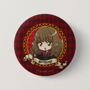 Badge Rond 5 Cm Hermione Granger en anime