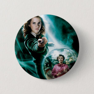 Badge Rond 5 Cm Hermione Granger et Professeur Umbridge