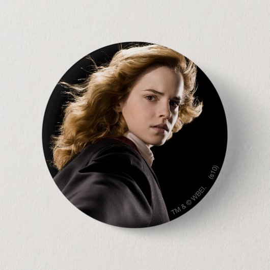 Badge Rond 5 Cm Hermione Granger Prêt À Agir (Devant)