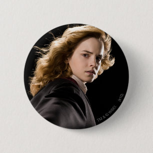 Badge Rond 5 Cm Hermione Granger Prête à l'Action